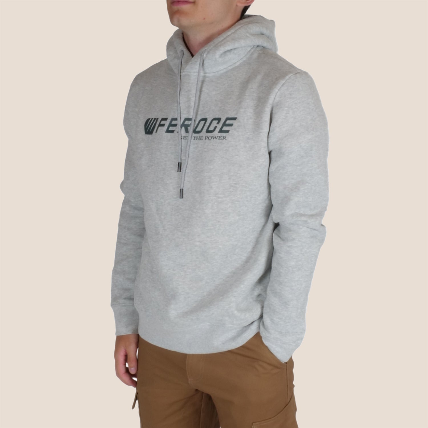 Sweat à Capuche Hoodie Gris